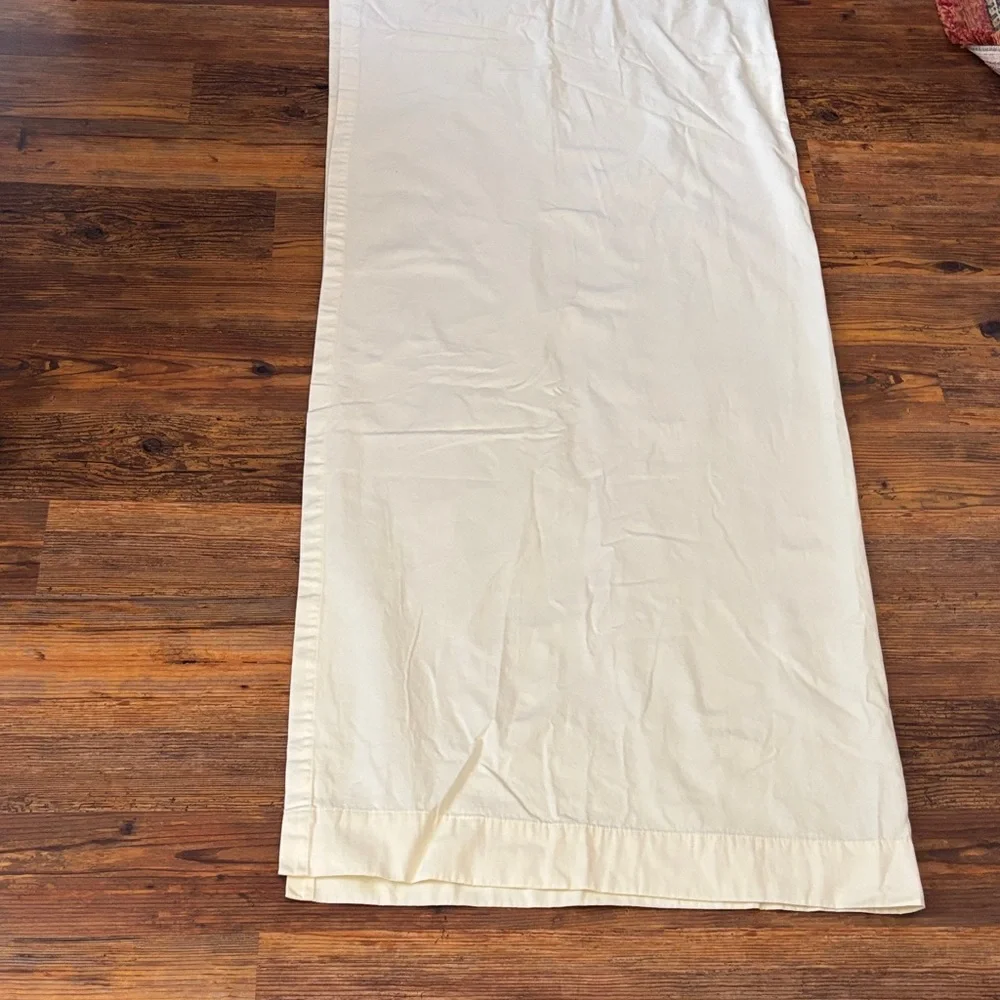 Pottery Barn 1 Cream Curtain Panel 102”